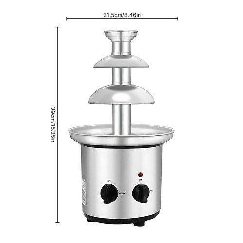Tier chocolate fountain - chocolate,