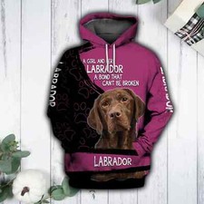 Unisex Pink Labrador Chocolate