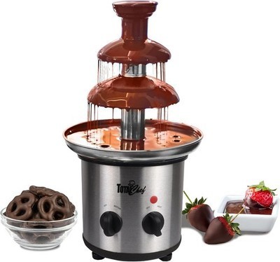 Tier chocolate fountain set - chocolate,