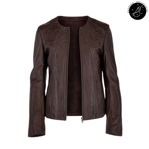 Women genuine leather jacket - genuine,