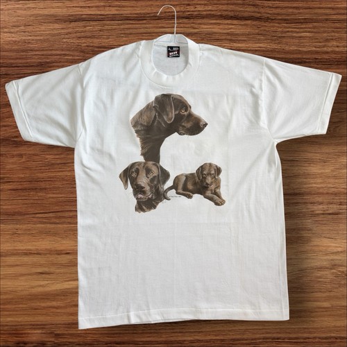 Vintage 90s chocolate lab - vintage,