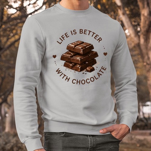 Life better with chocolate - life, is