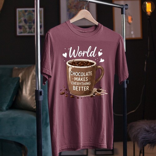World chocolate day shirt - world,