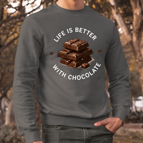 Life better with chocolate - life, is